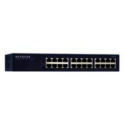 NetGear ProSafe Plus 24-Port Fast Ethernet Unmanaged Switch NetGear ProSafe Plus 24-Port Fast Ethernet Unmanaged Switch